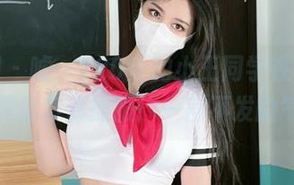 微密圈 – 嘘，120斤的小王同学在官方最新写真里穿体操服！一言不发的气场…