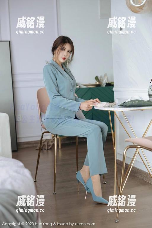 HuaYang花漾 - 是双人写真？还是心妍小公主对镜子的低语？图库里看个够！