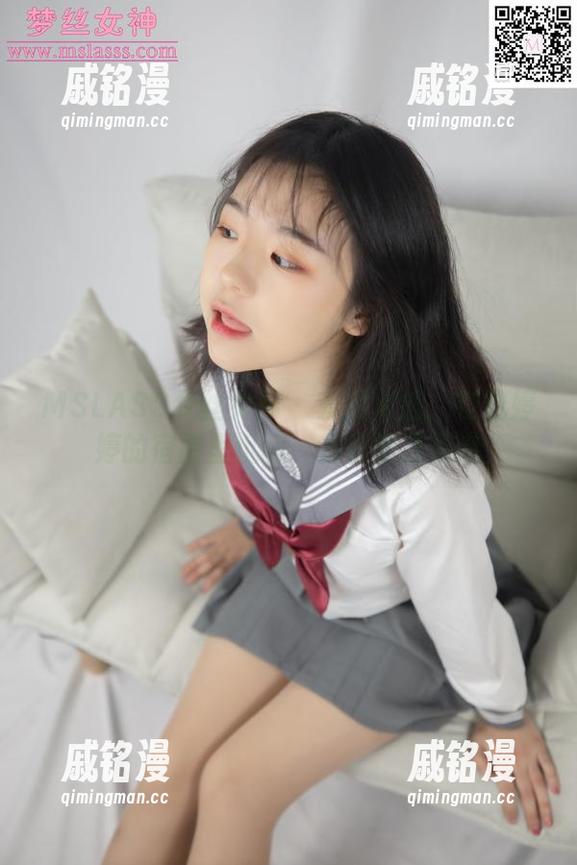 MSLASS梦丝女神 - 套图精选：在魏婷婷的宿楼里沉醉，丝袜诱惑来袭