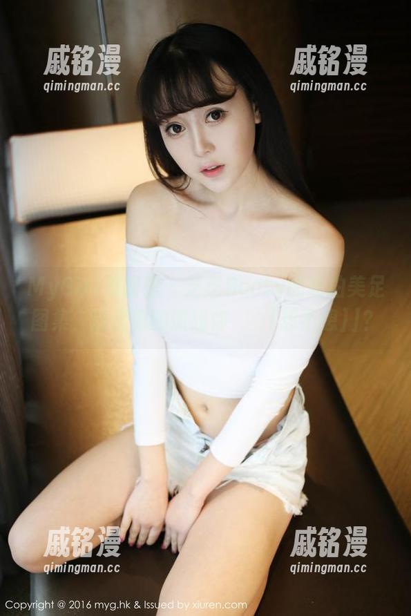 MyGirl美媛馆 - 芝芝Booty的私拍美足图集，这优雅的弧线你할래［想不想]]？