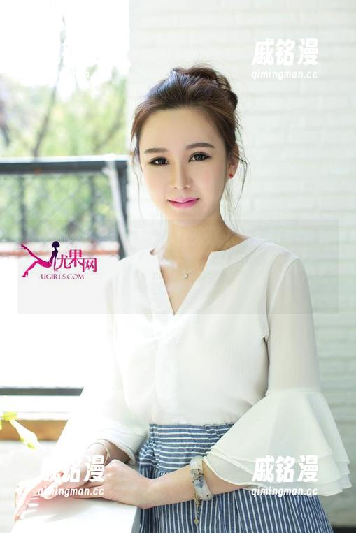 UGirls尤果网 - 福利来了！郝晴Grace的豹纹原图，不得不说，这条路我愿意一直走下去。