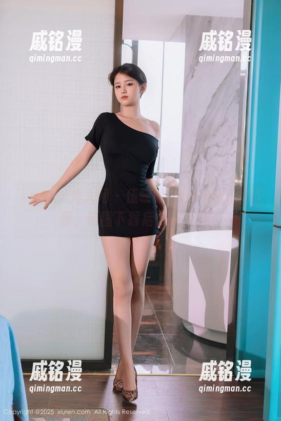 Xiuren秀人网 - 伍晓丽Shirley红裙首展，原图下载后悔药有吗？