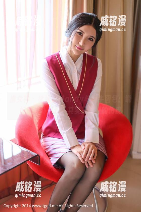 推女神 - 徐妍馨Mandy与奶牛图包：说好的质朴风景，其实是微微的俏皮
