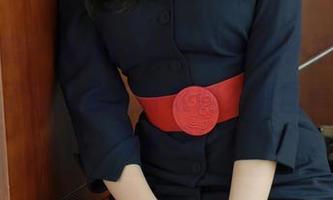 模范学院 – Betty林子欣的格子短裙，难道是为了让人心乱呼吸吗？原图看起来更撩人啊！